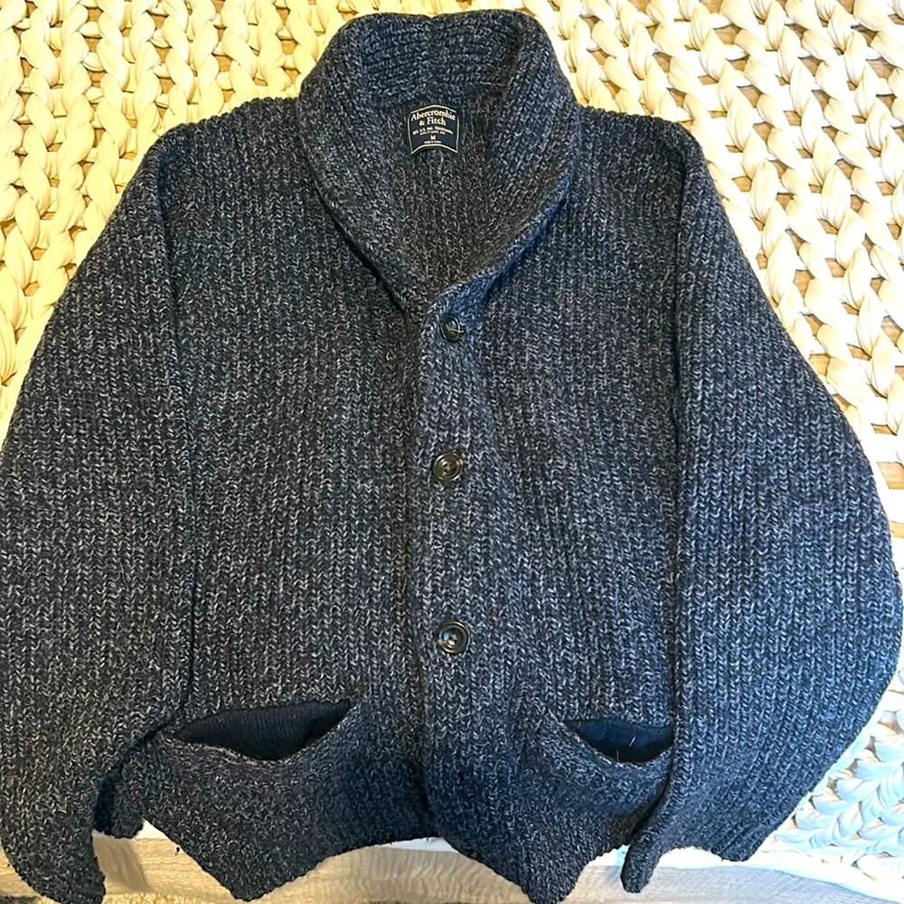 Abercrombie shawl collar cardigan